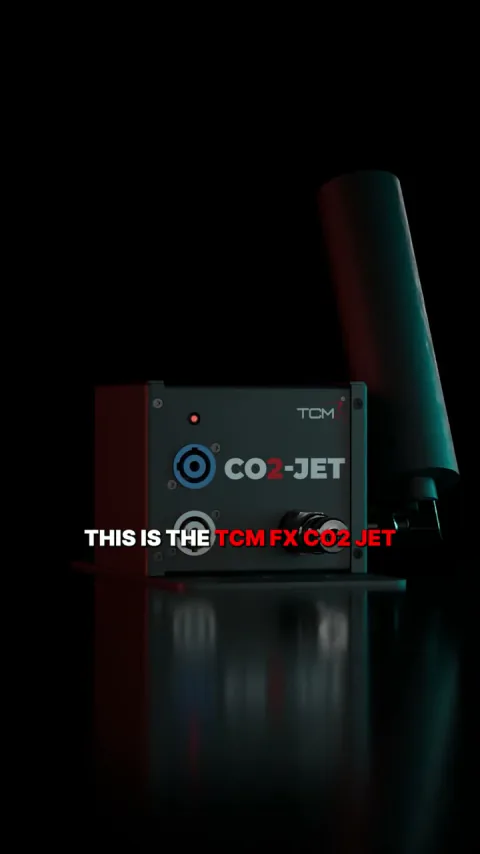 Productvideo voor ConfettiMaker: de TCM FX CO2-Jet in beeld
